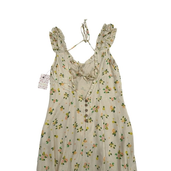 Free People Like A Lady Mini Dress in Cactus Flower Combo S NWT - Picture 12 of 16